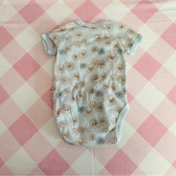 Lot of 4 100% cotton baby jumpsuits and bodysuits Size 3M 0-3M - Picture 5 of 11